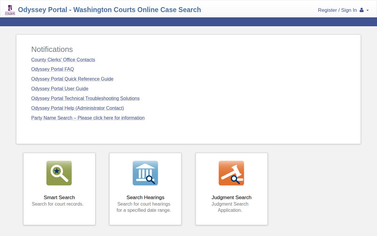 Stevens County booking record court disposition Odyssey Portal